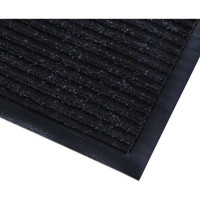 Грязезащитный коврик РемоКолор Ребро ПВХ, полиэстер, чёрный, 80x120 см 70-1-806