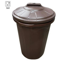 Хозяйственный бочка-бак Тара.ру коричневый, 120 л 15638