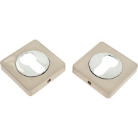 Накладка под цилиндр, матовый никель Vantage ET02D