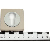 Накладка под цилиндр, матовый никель Vantage ET02D