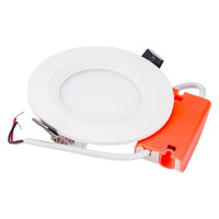 Ультратонкий встраиваемый светодиодный светильник TDM ELECTRIC Даунлайт НАРОДНЫЙ СВО п белый 3Вт 4000К SQ0329-0523