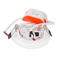 Ультратонкий встраиваемый светодиодный светильник TDM ELECTRIC Даунлайт НАРОДНЫЙ СВО п белый 3Вт 4000К SQ0329-0523