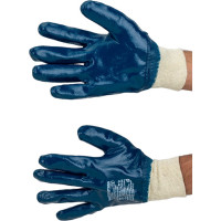 Нитриловые перчатки Armprotect полный облив, манжета, р9 NIT004