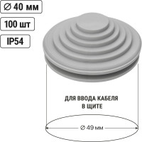 Сальник TDM ELECTRIC d=40мм Dотв.бокса 49мм SQ0814-0005