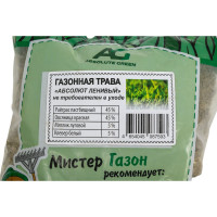 Газонная травосмесь ABSOLUTE GREEN Абсолют Ленивый 1 кг 00000000331