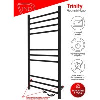 Полотенцесушитель INDIGO Line Trinity (electro) 100/50 таймер, скрытый монтаж, универсальное подключение R/L LСLTE100-50BRRt