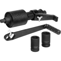 Механический гайковерт AIRLINE 1" 4800 Нм, 1:56, 1:3.8 двухскоростной, с головками 32 и 33 мм, пластиковый кейс AT-MW-06