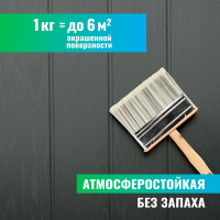 Резиновая краска PROSEPT SuperRubber (серый Ral 7004; 1 кг) 072-1