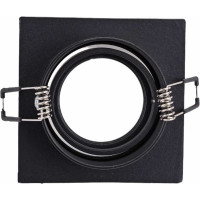 Встраиваемый алюминиевый светильник ЭРА KL87 BK MR16/GU5.3 черный Б0054353