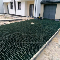 Газонная решетка для садовых дорожек и парковки ГеоПластБорд 6 штук черная ГР_544.336.34_ч_6