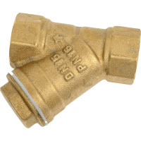 Косой фильтр DOUBLE-LIN резьбовой латунный В/В Ø1/2" LL5005 (1/2")