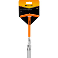 Свечной ключ SPARTA 16 мм, с шарниром 138305