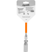 Свечной ключ SPARTA 16 мм, с шарниром 138305