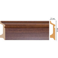 Плинтус напольный Decomaster 78x21x2400 мм D122-75 ДМ
