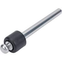 Дверной стопор с фиксатором Домарт 150 мм, крепление в бетон, хром 170249