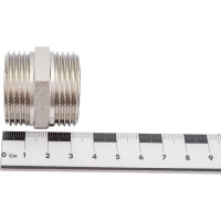 Ниппель STI  Ду25 (1") никелированный D270-04973
