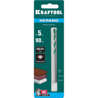 Сверло по керамограниту KRAFTOOL Keramo 5x90 мм 29175-090-5