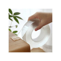 Двухсторонняя многоразовая клейкая нано-лента PARK прозрачная, 5 м 103911