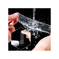 Двухсторонняя многоразовая клейкая нано-лента PARK прозрачная, 5 м 103911