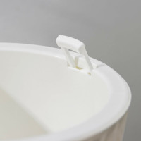 Кашпо со вставкой СИМАЛЕНД Вдохновение 3 л, 19.5 см, 16.5 см, белый 4534384