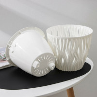 Кашпо со вставкой СИМАЛЕНД Вдохновение 3 л, 19.5 см, 16.5 см, белый 4534384