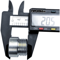 Удлинительная гайка Профитт НР/ВР 1/2" х 10 мм, никелированная 1647171