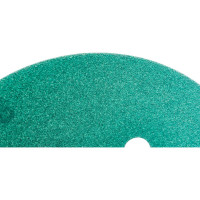 Круг шлифовальный на липучке - зелёный 125 мм, 5 шт, P180 FASTER TOOLS 8542