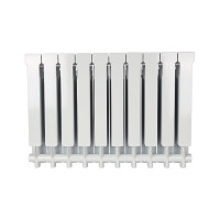 Алюминиевый радиатор STOUT VEGA 500 10 секций, боковое подключение SRA-1310-050010 RG00908P2HDO7D