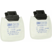 Противоаэрозольный фильтр 3М Secure Click D3125 класс защиты P2R, 2 шт 7100197481