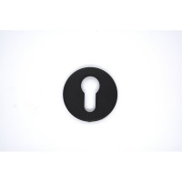 Декоративная накладка под цилиндр ABRISS ET 2501 MBP чёрный матовый 30039