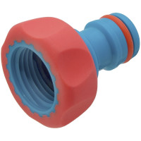 Штуцер под коннектор с внутренней резьбой 1/2", пластик/резина MPF ДС.071291