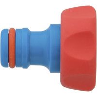 Штуцер под коннектор с внутренней резьбой 1/2", пластик/резина MPF ДС.071291