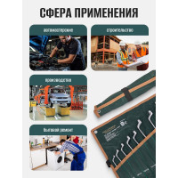 Набор накидных ключей Rockforce 12-гранных 75град, 8пр. RF-5088P RF-5088P(51027)