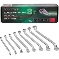 Набор накидных ключей Rockforce 12-гранных 75град, 8пр. RF-5088P RF-5088P(51027)
