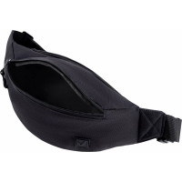 Сумка на пояс BRAUBERG RIO, 2 отделения, черная, 38x12x8см, 270822