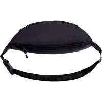 Сумка на пояс BRAUBERG RIO, 2 отделения, черная, 38x12x8см, 270822