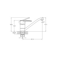 Смеситель для кухни G-Lauf 4T4-A180