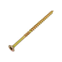 Саморез по дереву HIMTEX Проф. желтый, потайной, Torx 20, 4х70 мм, 200 шт. 04070Fh