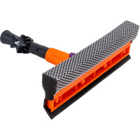 Швабра для окон PERFECTO LINEA Быстро-чисто с крепежным колесом, оранжевая 43-003051