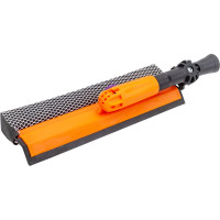 Швабра для окон PERFECTO LINEA Быстро-чисто с крепежным колесом, оранжевая 43-003051