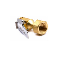 Наконечник для подкачки шин латунный ЕВРО F1/4" NPT HQ-mech УТ000002191