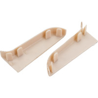 Торцевые заглушки для плинтуса IDEAL Классик 55 мм, 415 дуб палена К-П55-Тп-Ф1 415 дуб ПАЛ