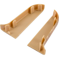 Торцевые заглушки для плинтуса IDEAL Классик 55 мм, 272 сосна золото К-П55-Тп-Ф1 272 СОС ЗЛТ