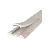 Порог с монтажным каналом IDEAL 36 мм, 0.9 м, 229 дуб латте, 1 шт. ПМК36-0,9 229 дуб ЛАТ