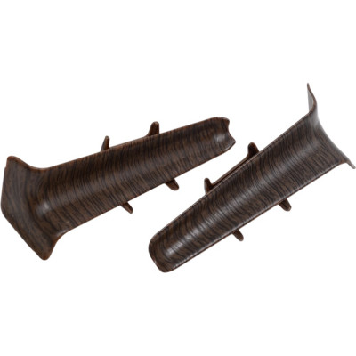 Внутренний угол для плинтуса DECONIKA (85 мм; 301 Венге; 2 шт.) Д-П85-В-Ф2 301 ВНГ