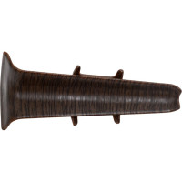 Внутренний угол для плинтуса DECONIKA (85 мм; 301 Венге; 2 шт.) Д-П85-В-Ф2 301 ВНГ