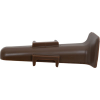 Внутренний угол для плинтуса DECONIKA (85 мм; 301 Венге; 2 шт.) Д-П85-В-Ф2 301 ВНГ