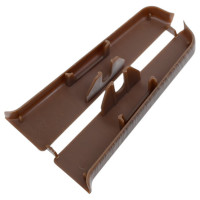 Торцевые заглушки для плинтуса DECONIKA (85 мм; 301 Венге; 2 шт.) Д-П85-Тп-Ф1 301 ВНГ