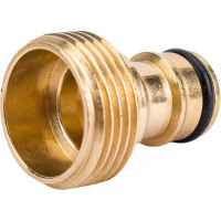 Штуцер SM-HQC0204 (3/4"; внешняя резьба; латунный; ST) SanTrade 0146