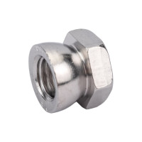 Антивандальная отрывная гайка DINFIX М12 ART9150, А2 (нержавеющая), 2 шт. 00-00002688